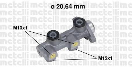 Цилиндр торм. главн. Ланос Metelli 05-0507 без ABS