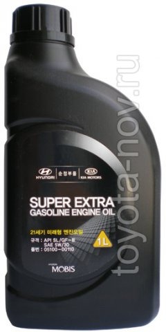Масло HYNDAI Super Extra SL/GF 5w30 1л(кан.) HYUNDAI 0510000110