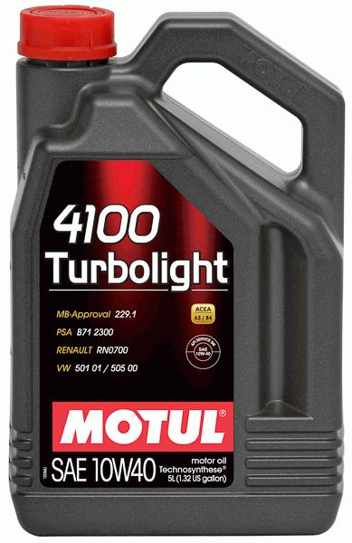 Масло Motul 4100 10W40 4л. 100355