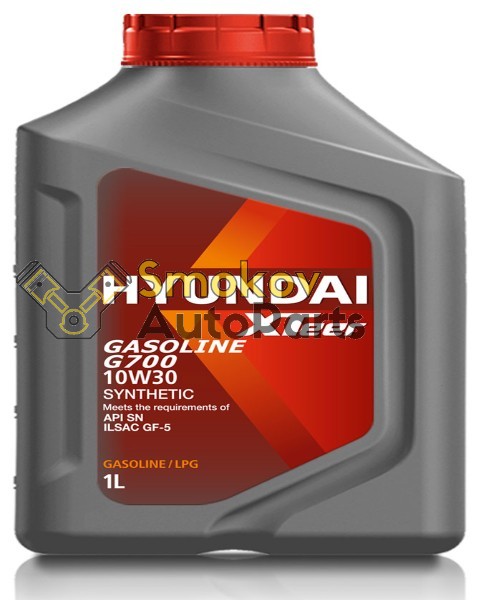 Масло HYUNDAI XTeer Gasoline G700 10W30 SN - 1 литр 1011008