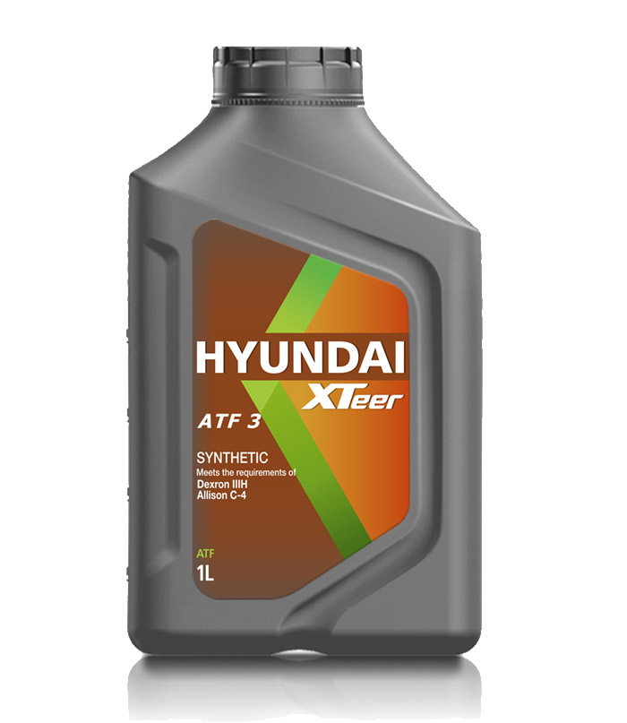 Жидкость для АКП HYUNDAI Xteer ATF 3 - 1 литр (Dextron III, SP-III) 1011011