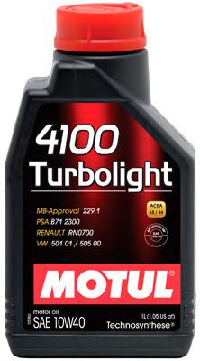 Масло Motul 4100 10W40 1л. 102774