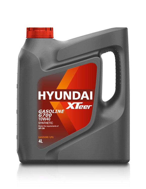 Масло HYUNDAI XTeer Gasoline G700 10W40 SN - 4 литра 1041014 HYUNDAI XTEER 1041014