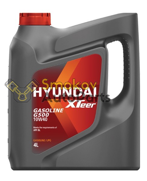 Масло HYUNDAI XTeer Gasoline G500 10W40 SL - 4 литра 1041044