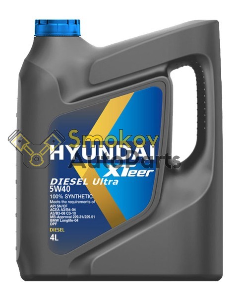 Масло HYUNDAI XTeer Diesel D800 C3 5W30 - 4 литра 1041222