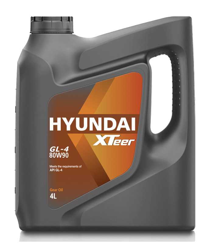 Масло HYUNDAI Xteer Gear GL4 80W90 GL4 - 4 литра 1041421