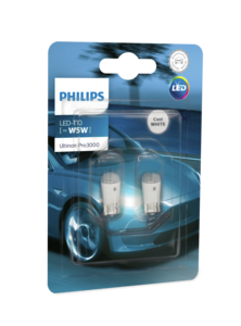 Лампа W5W (T10) LED white 11961U30CWB2 PHILIPS