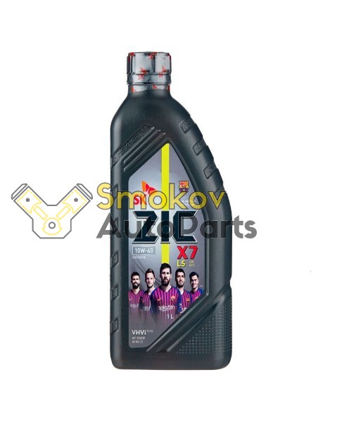 Масло ZIC X7 10W40 LS 1л API SN/CF синтетика