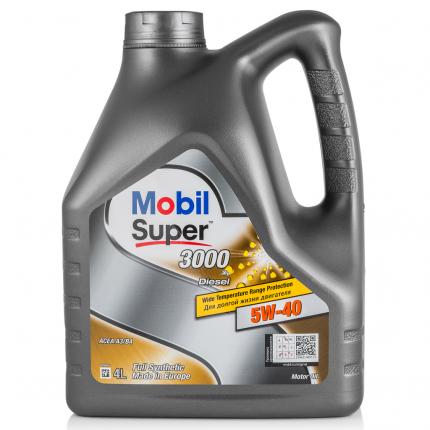 Масло Mobil 3000 5W40 кан. ДИЗЕЛЬ 4л