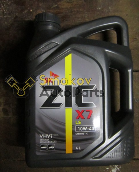 Масло ZIC X7 10W40 LS синт. 4л 162620