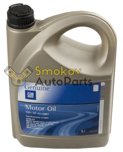 Масло GM 5W30 5л  1942003