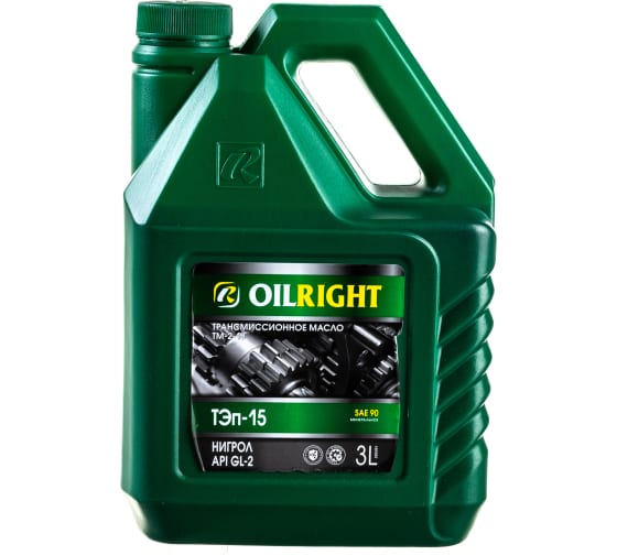 Масло OIL RIGHT Нигрол 3л (ТЭП-15В) 2553