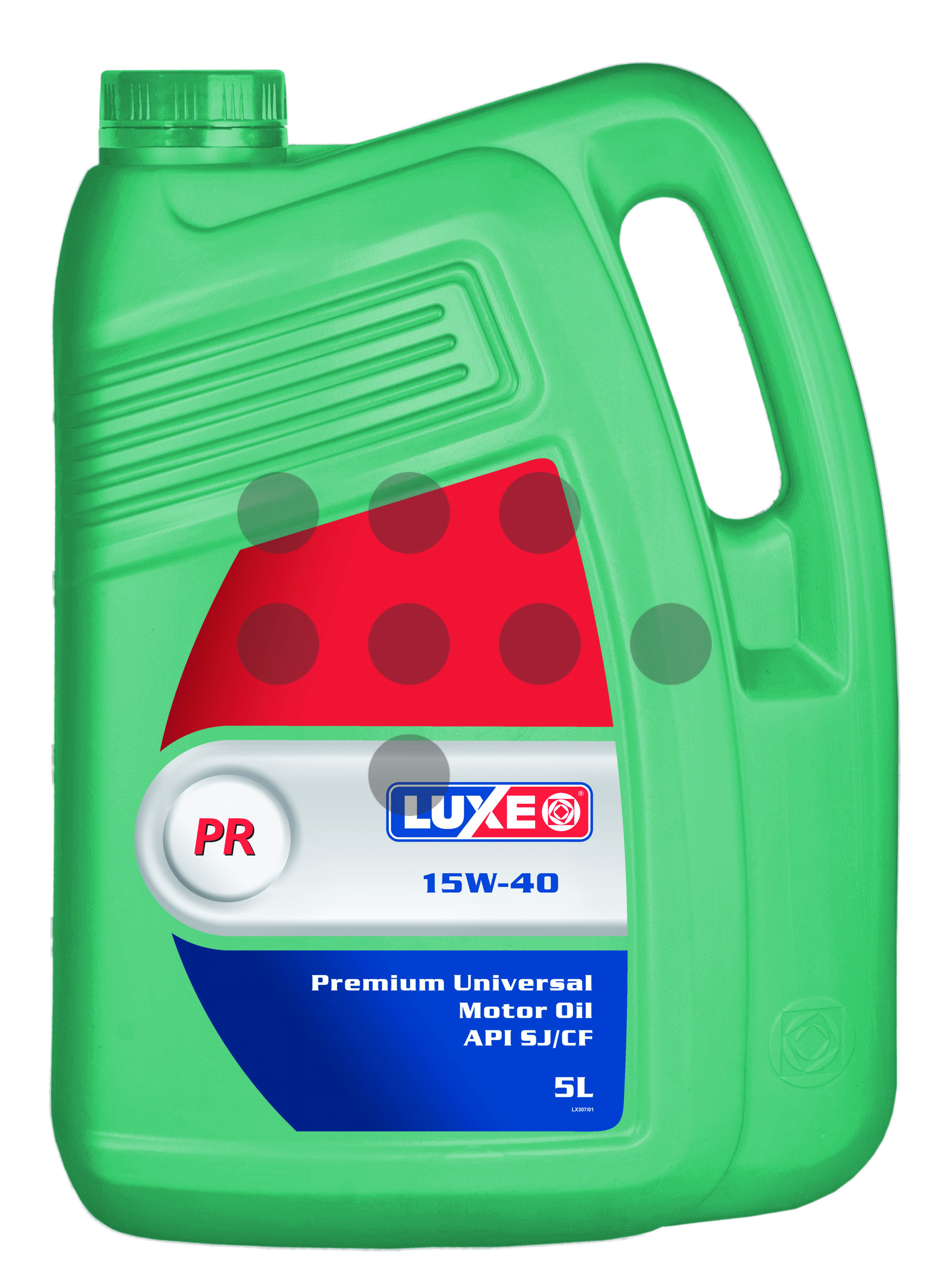 Масло LUXE 15W40 5л. SG/CD (С МОЛИБДЕНОМ) 307