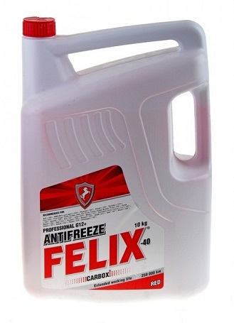 Тосол-антифриз Felix Carbox-40 10л.красный 430206020