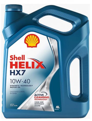 Масло SHELL HX7 10W40 кан 4л. OE ОРИГИНАЛ 550046360