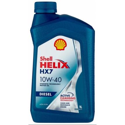 Масло Shell Helix HX7 Diesel 10w40 1л 550046357