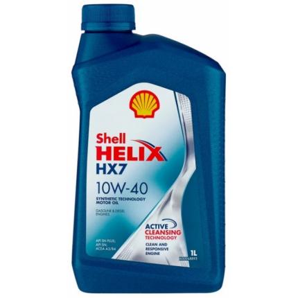 Масло SHELL HX7 10W40 кан 1л OE 550051574