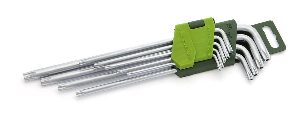 Набор звездочек TORX 9шт. удлененные с отверст. ДЕЛО ТЕХНИКИ 563592