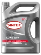Масло SINTEC LUXE 5000 5W30 API SL/CF - 4 л
