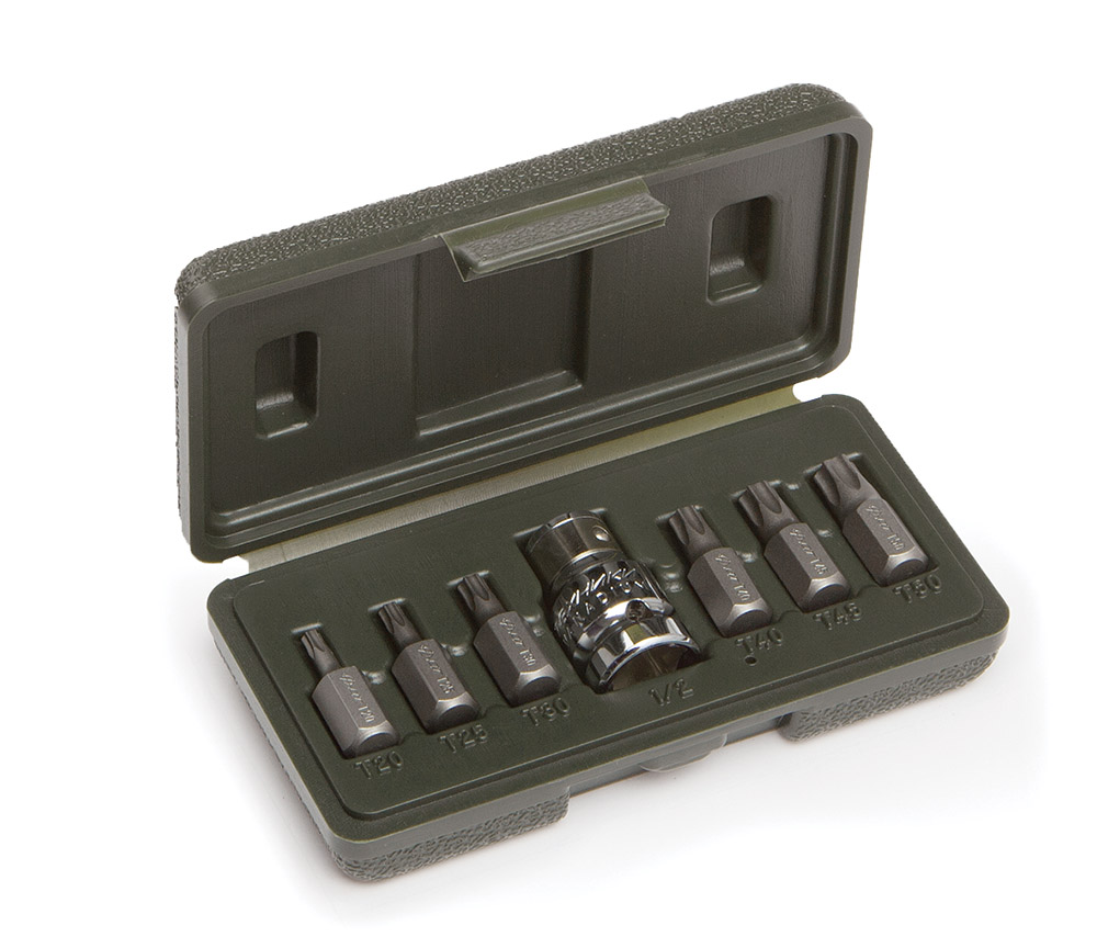Набор вставок TORX 38 (Т20,Т25,Т30,Т40,Т45,Т50), длина 30 мм, 7 предметов 626187 ДЕЛО ТЕХНИКИ