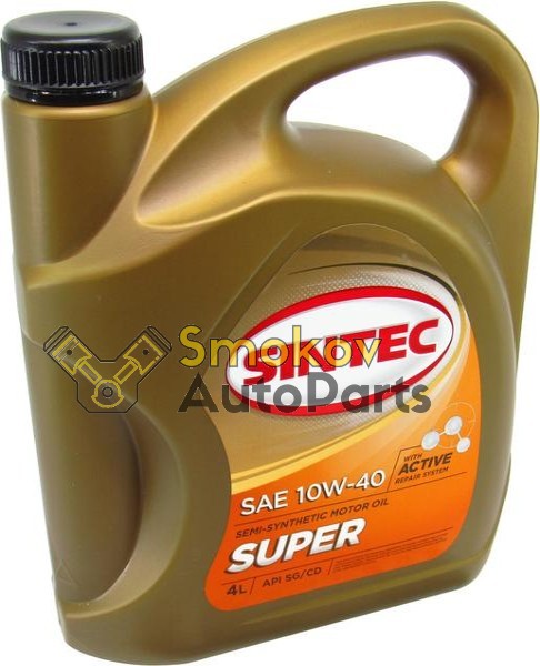 Масло SINTEC СУПЕР 10W40 4л. SG/CD 801894