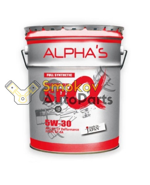 Масло ALPHAS 5W30 20л SP/CF GF-6A (синтетика) 809246 розлив