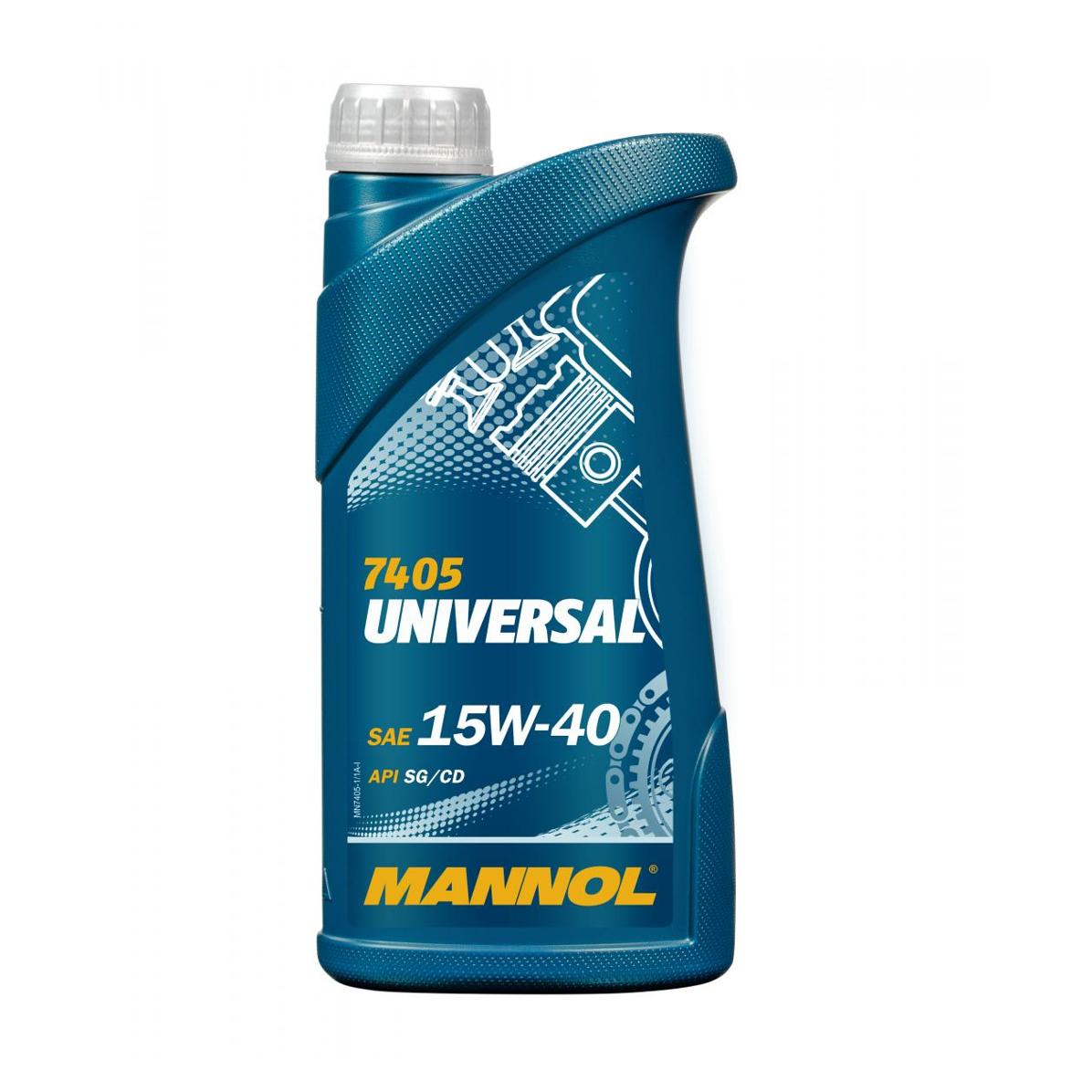 Масло MANNOL Universal SAE 15W40  (1л.)