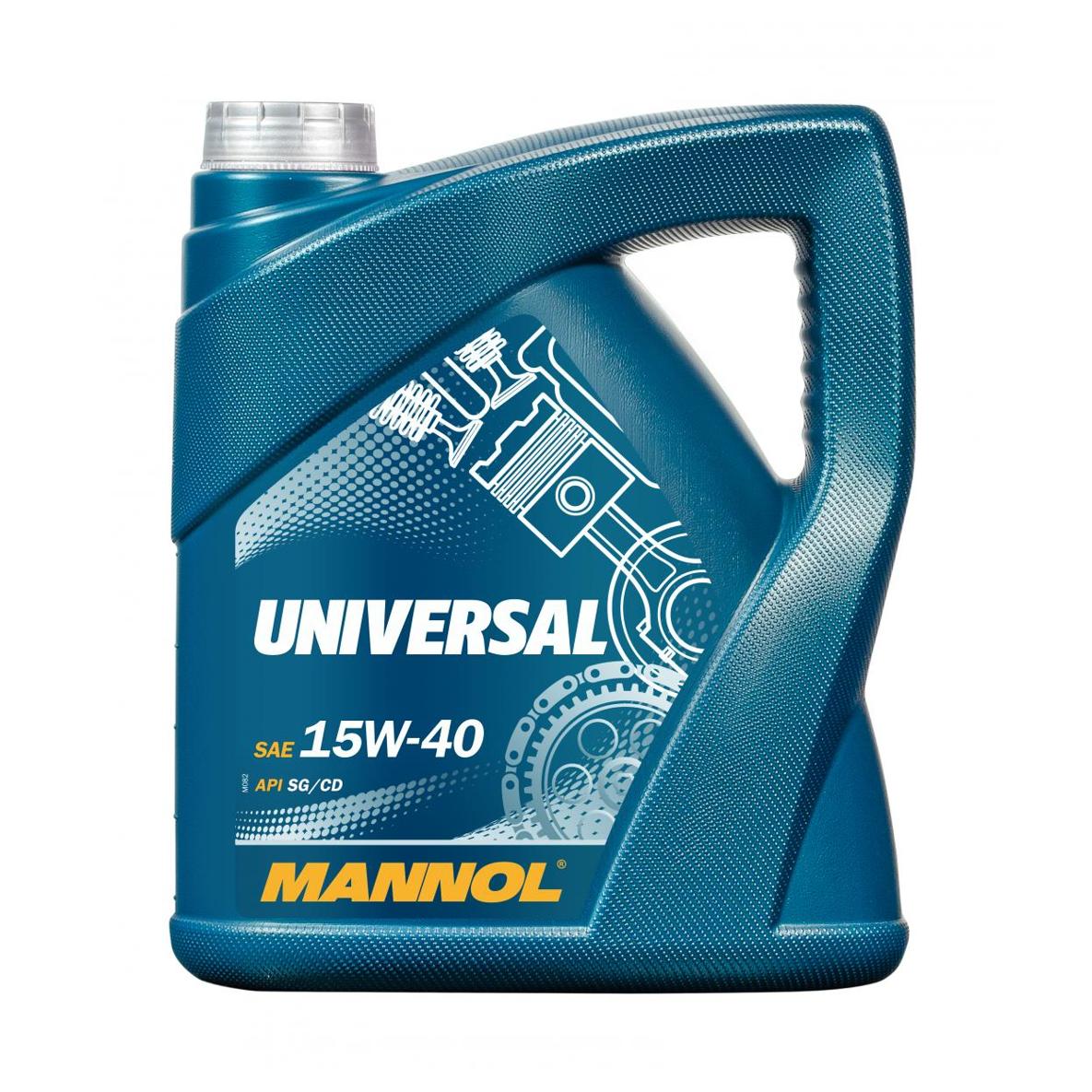 Масло MANNOL Universal SAE 15w40  (4л.)  1247