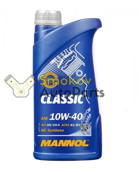 Масло Mannol CLASSIC 10w40 SL/CF 1л. 1100