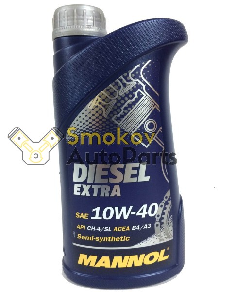 Масло MANNOL Diesel Extra SAE 10W40  (1л.) 1105 MN7504-1