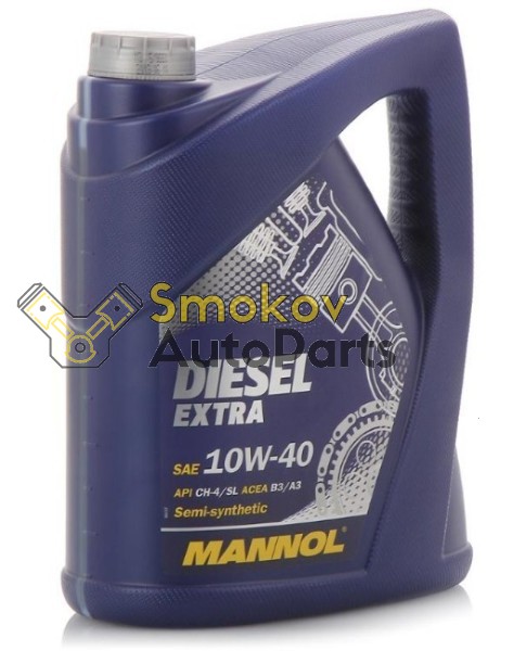 Масло MANNOL Diesel Extra SAE 10W40  (5л.) 7504 1106