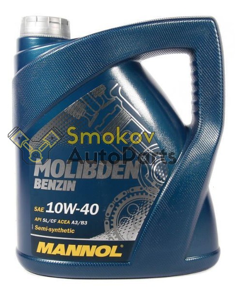 Масло MANNOL MOS Benzin 10w40  (4л.) 7505 пластик
