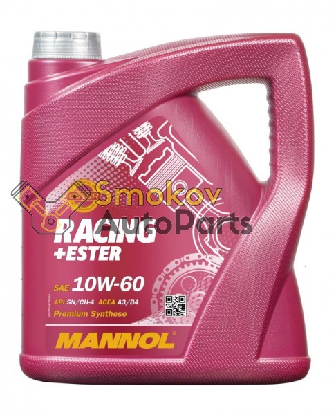 Масло MANNOL Racing Ester 10W60 4л.MN7902-4 4037