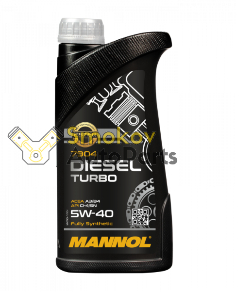 Масло MANNOL Diesel Turbo CG-4/SJ  5W40  (1л.) MN7904-1 1010