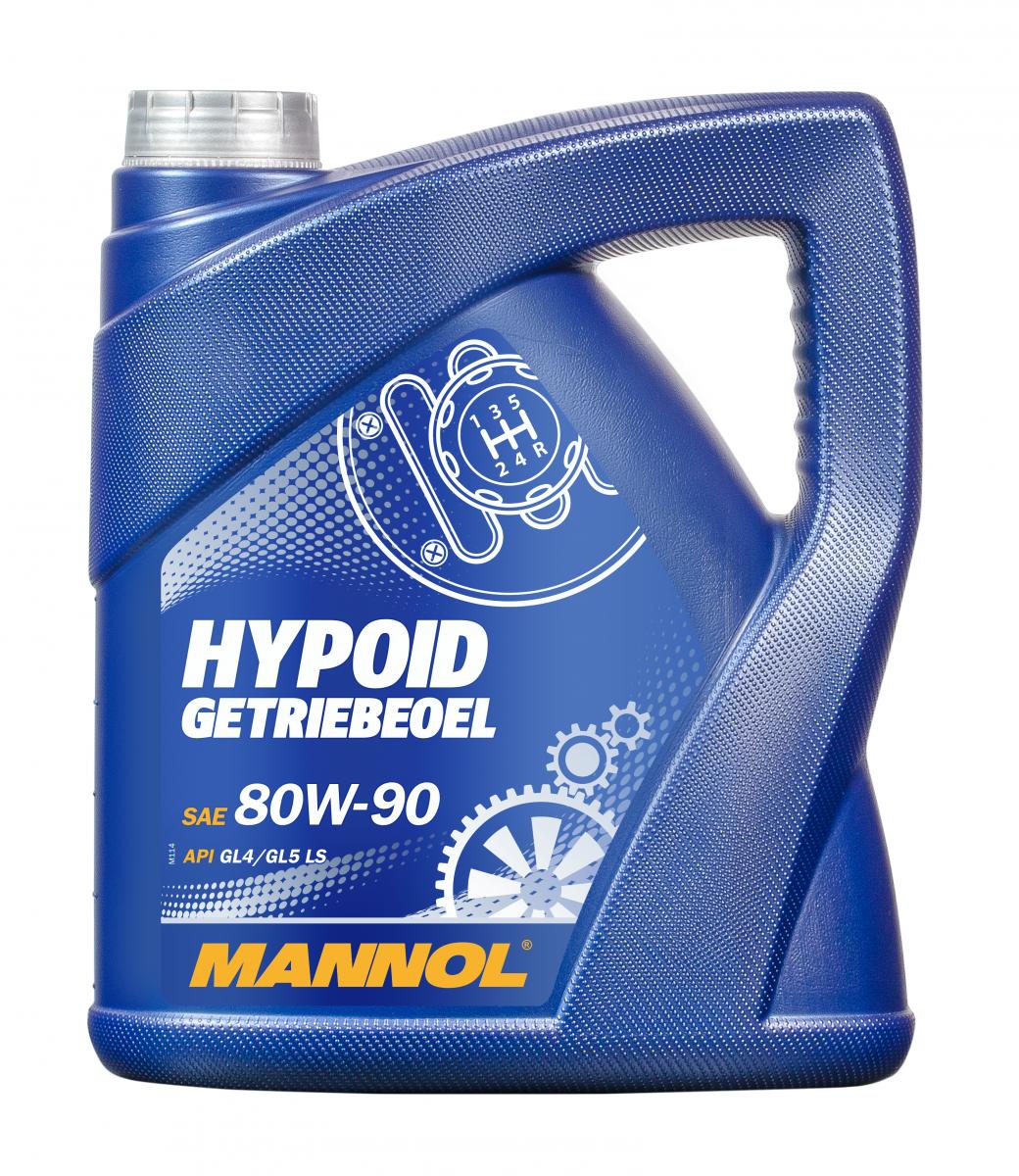 Масло MANNOL Hypoid Getriebeoil 80w90 GL4/GL5 4л.