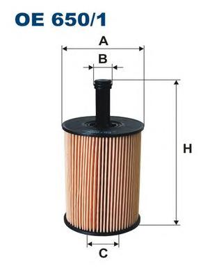 Фильтр масляный картридж FILTRON OE6501