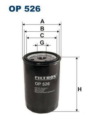 Ф.Filtron OP526 Audi, Skoda, VW 11/1991 - 08/1994 (UNF 3/4-16)