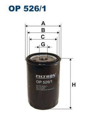 Ф.Filtron OP526/1 Audi/Jaguar/Seat/Volkswagen (UNF 3/4-16)