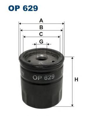Ф.Filtron OP629 FORD/TOYOTA (заменаОР532)