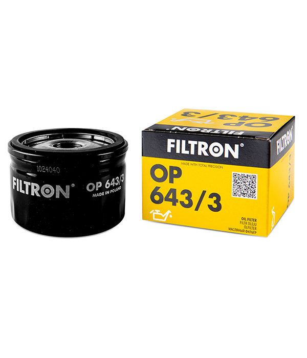 Ф.масл. LOGAN LARGUS RENAULT 7700274177 (OP 643/3)(M 20x1,5) Filtron OP6433