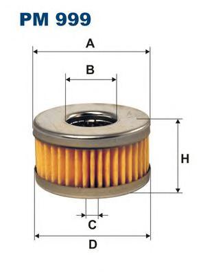 Фильтр топл. газ. оборудование  Lovato (пр-во WIX-Filtron) WF8023/PM999