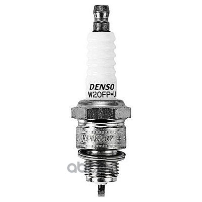 Свеча зажигания DENSO W20FPU короткая юбка /скутер,бензопила,лод.мотор/