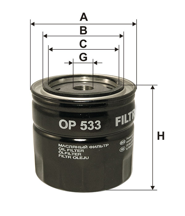 Ф.Filtron OP533 (WL7078)(581063)