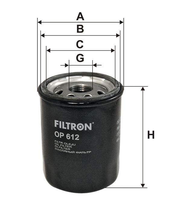 Ф.Filtron OP612 (nissan micra)