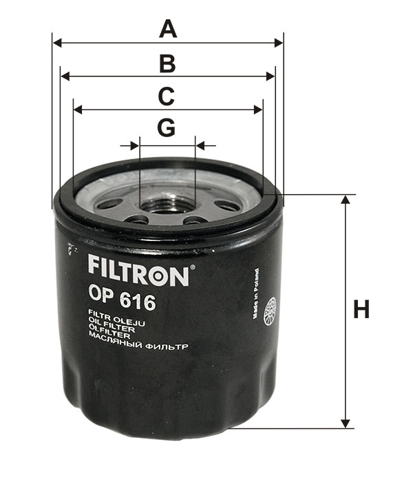 Ф.Filtron OP616